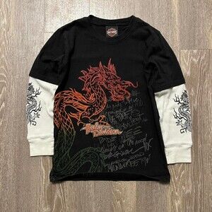 Harley Davidson Black White 4798